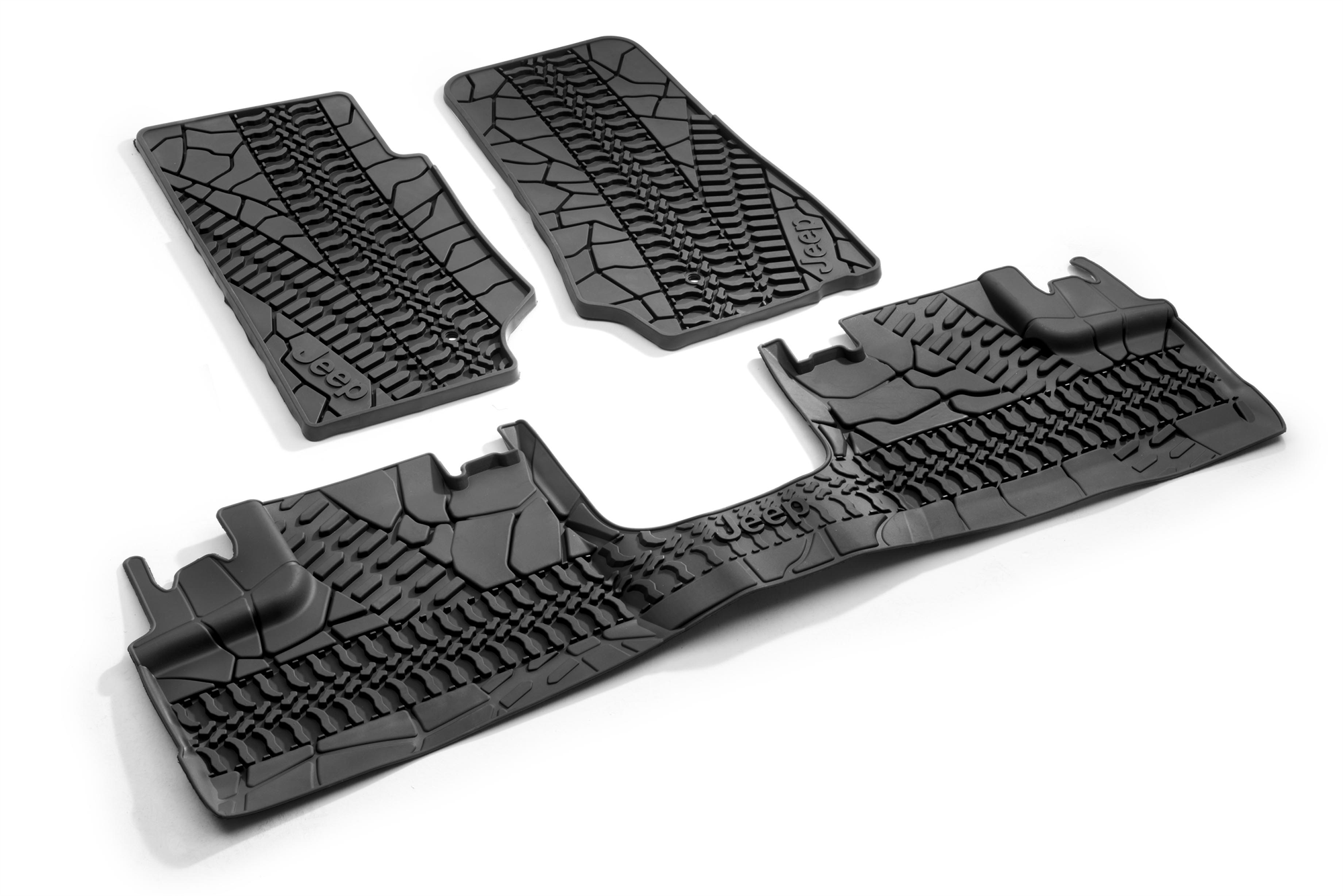 Tappetini in gomma per auto per Jeep Wrangler  jeep