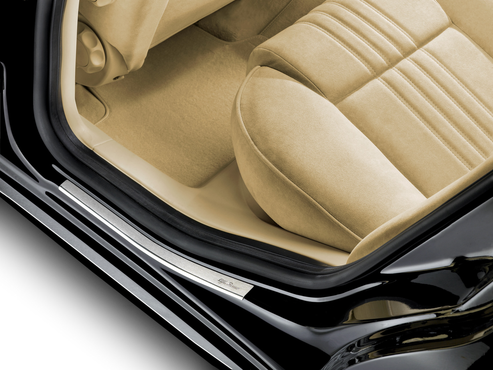 Placa de umbral de acero con logo para Alfa Romeo 159  alfa-romeo