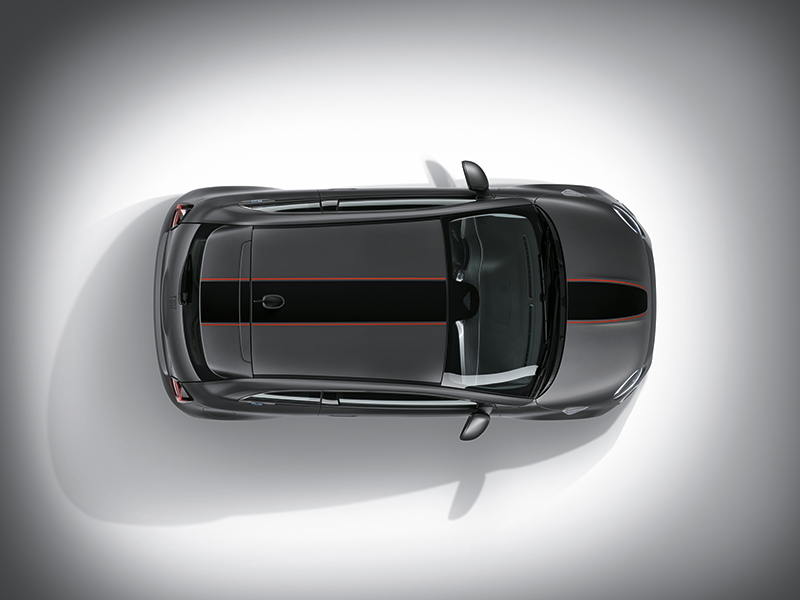 Stickers de toit et capot - Sport fiat