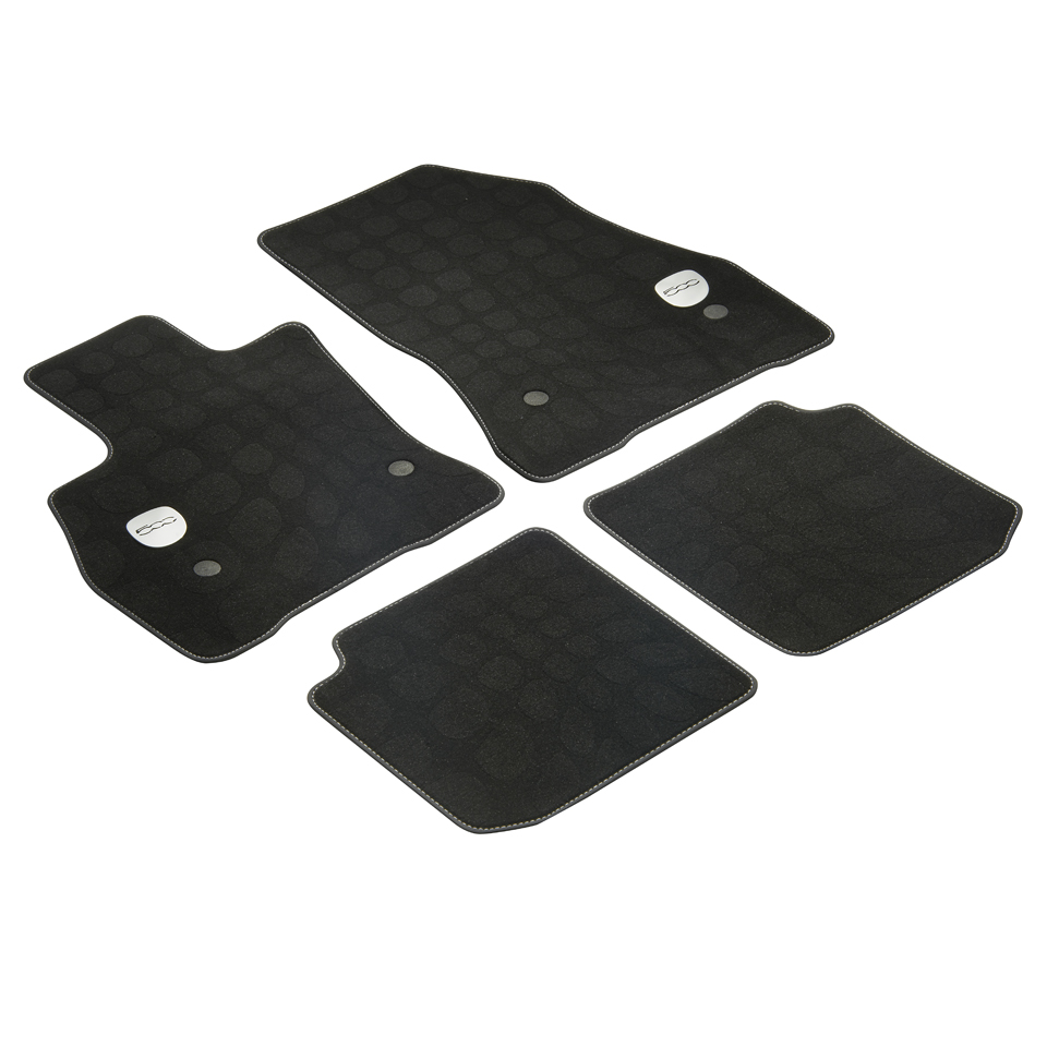 Tappeti In Velluto Con Logo 500  fiat