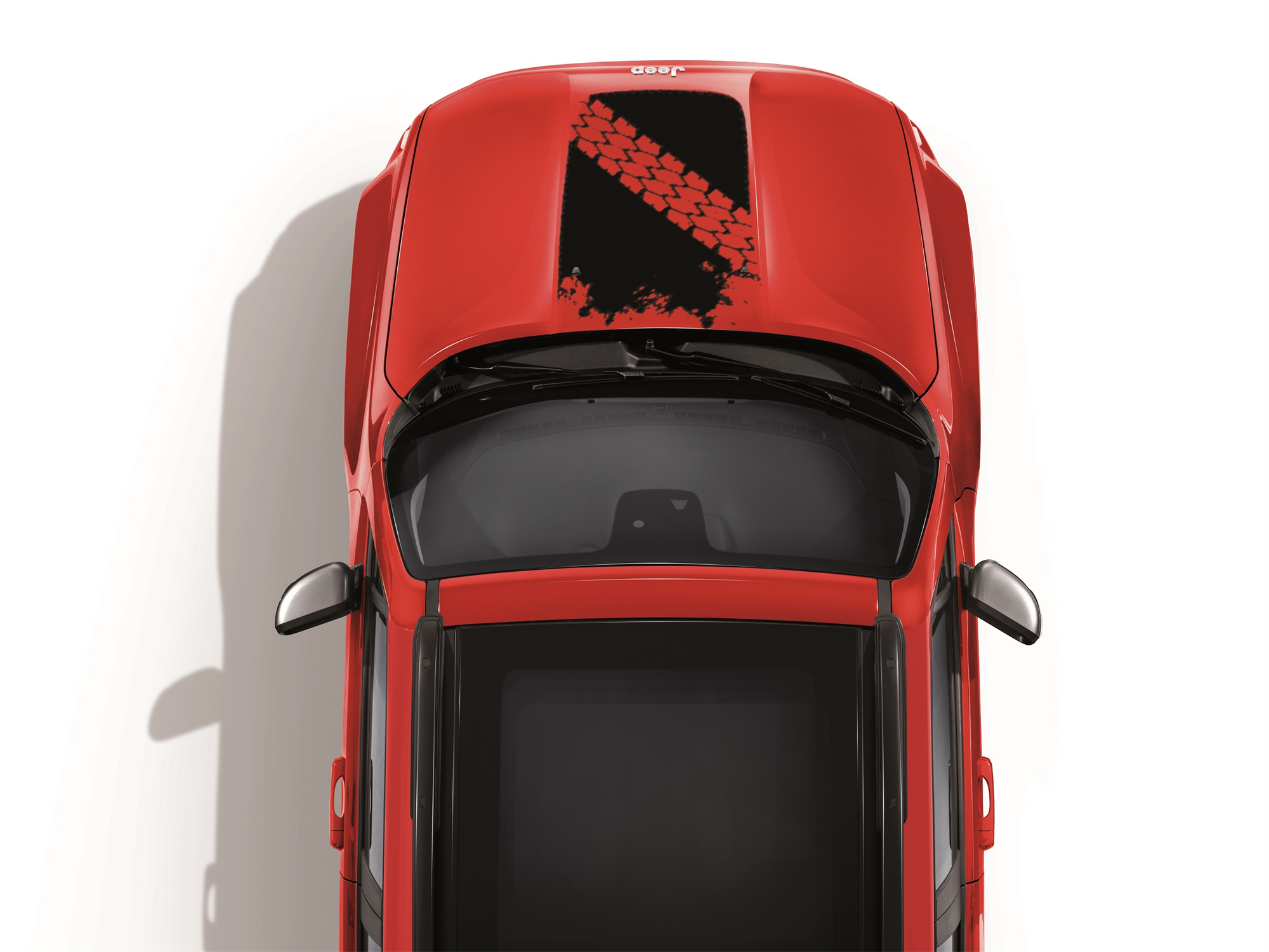 Adesivo cofano e laterale - Grafica pneumatico for Jeep Renegade undefined