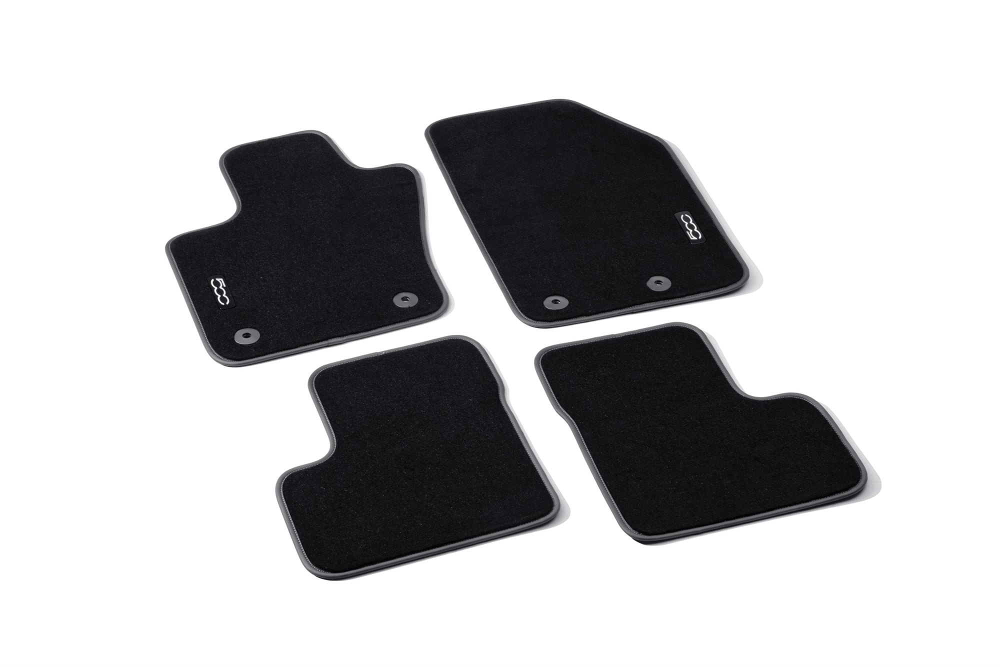Tappeti In Velluto Con Logo 500 Con Bottoni Lato Passeggero Fino A Telaio Zfa3340000P753302  undefined