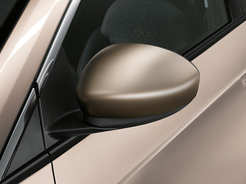 CALOTTE SPECCHIO 500e FASHION BRASS  fiat