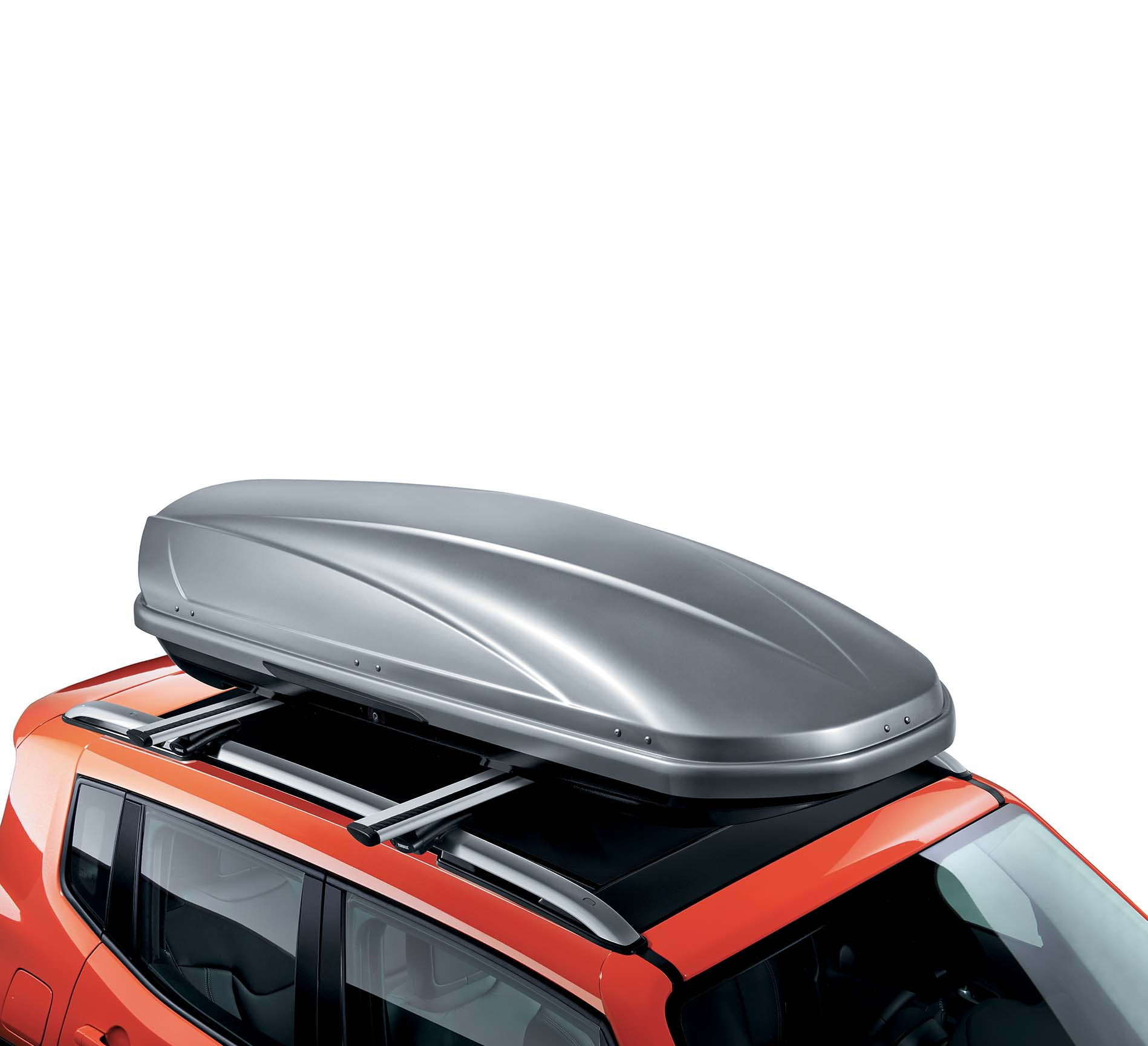 Caja portaequipajes de techo jeep