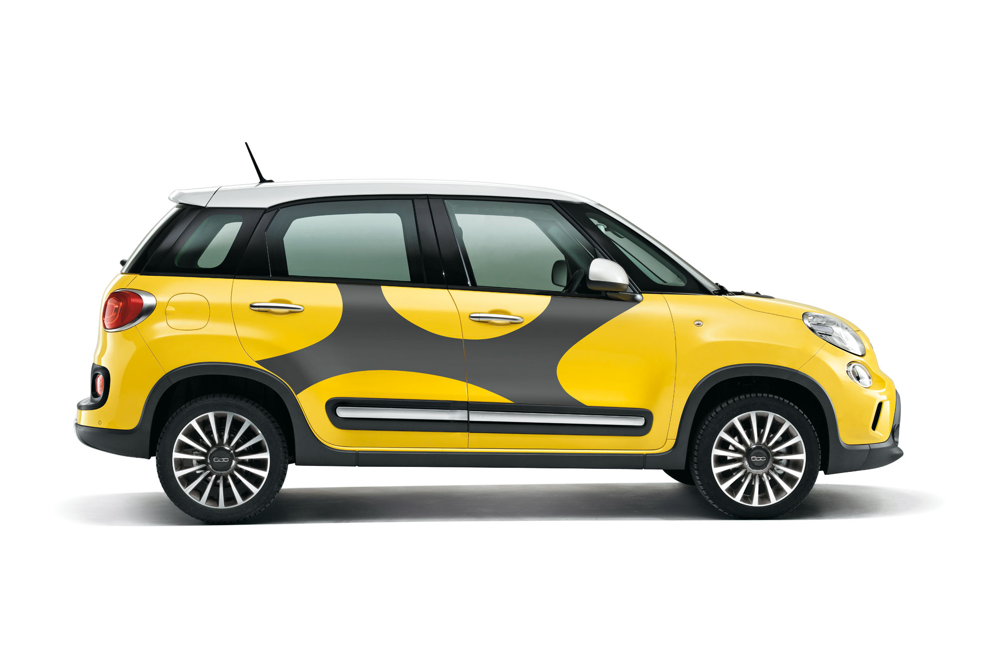 Sticker «Elastic Band» argent foncé fiat