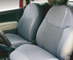 Fundas para asientos con logo 500 para Fiat 500  fiat