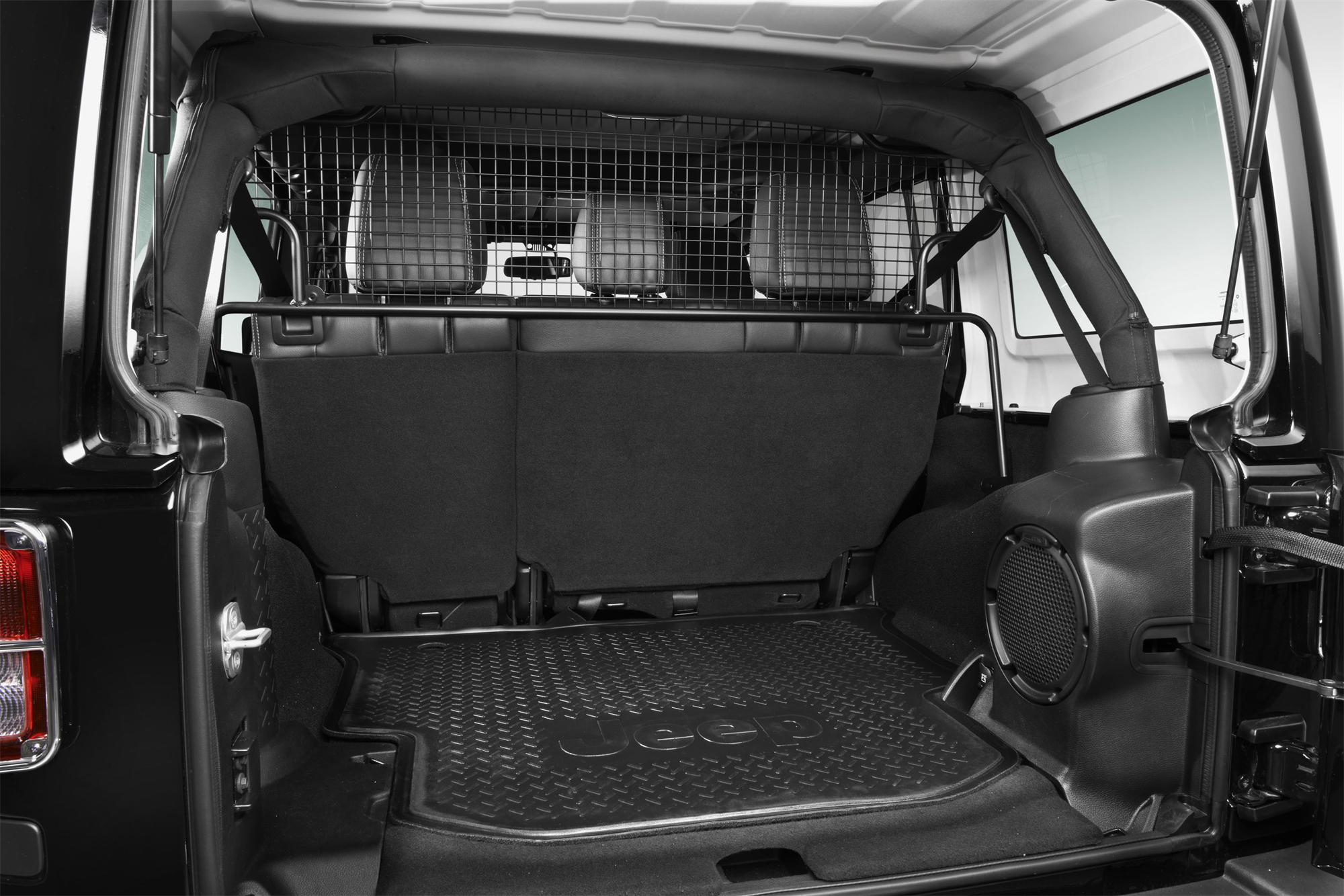 Rejilla superior para transportar animales jeep