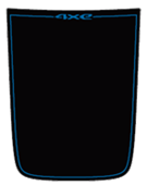 Sticker de capot Jeep Renegade 4xe jeep