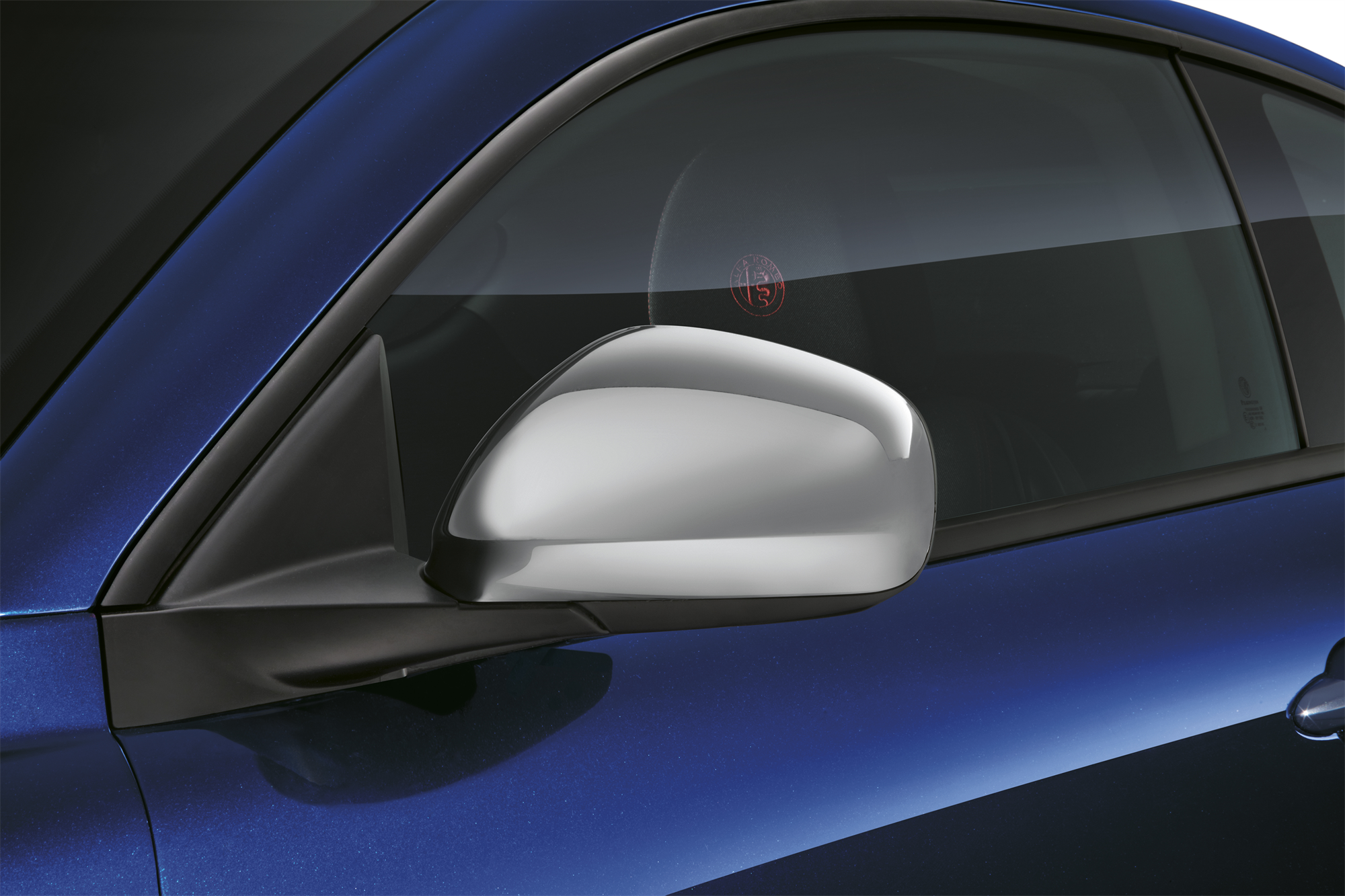 Coques de rétroviseurs chrome brillant pour Alfa Romeo  alfa-romeo