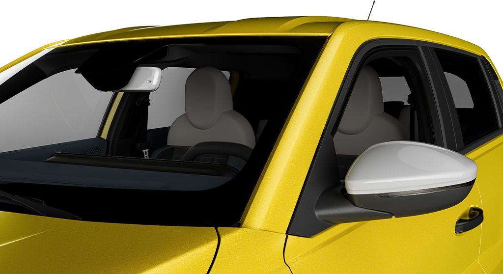 Carcasas de retrovisor exterior - Blanc Banquise fiat