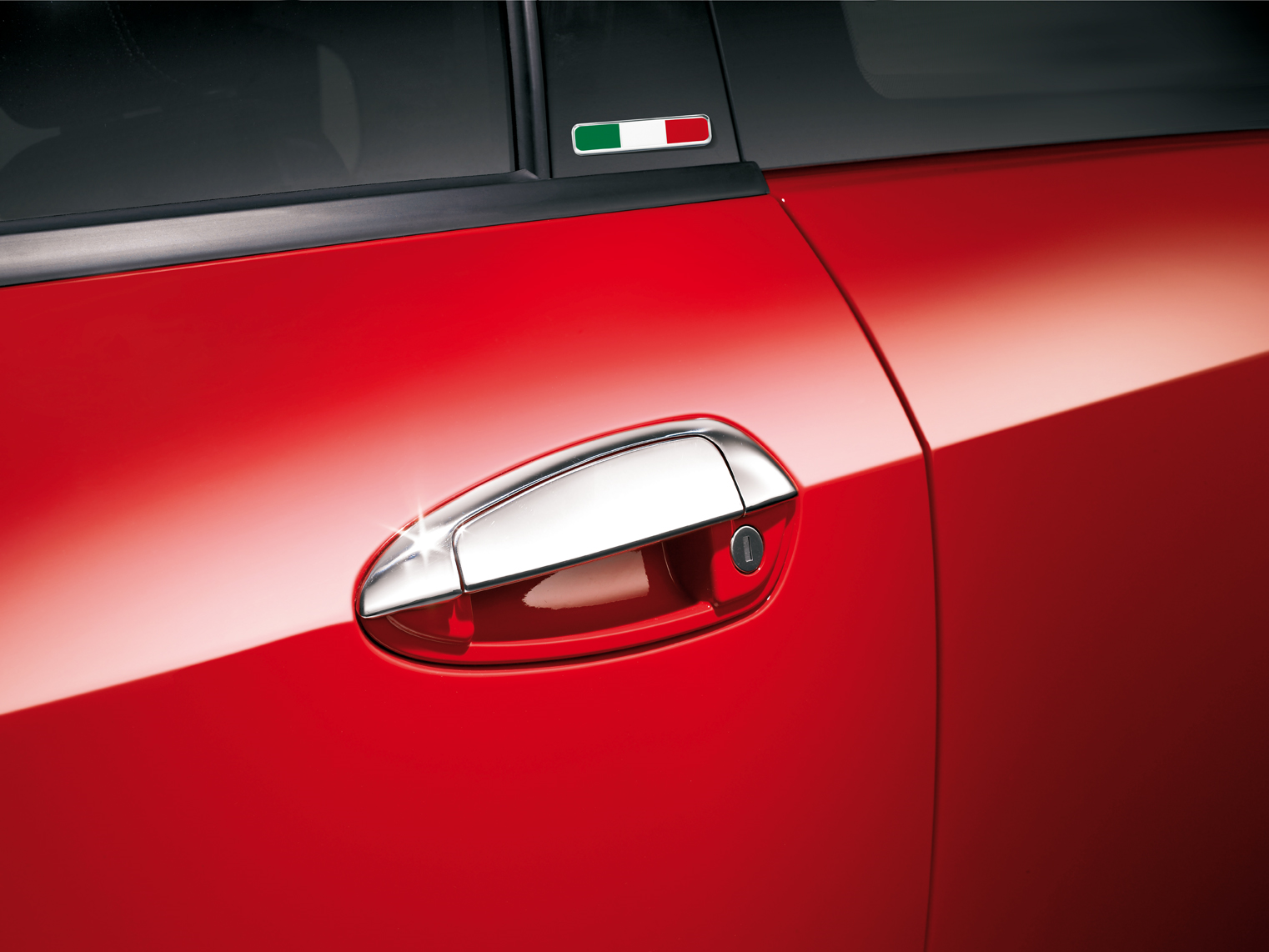 Badge bandiera italiana per Fiat e Fiat Professional  fiat