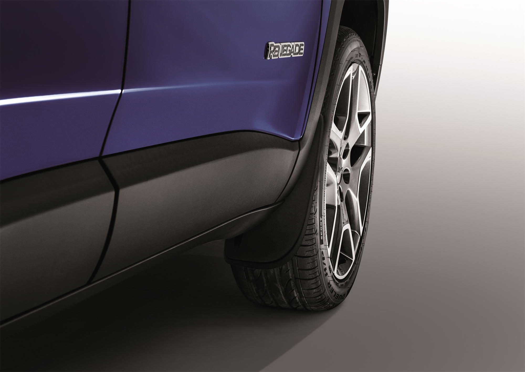Paraspruzzi anteriori sagomati per Jeep Renegade  jeep