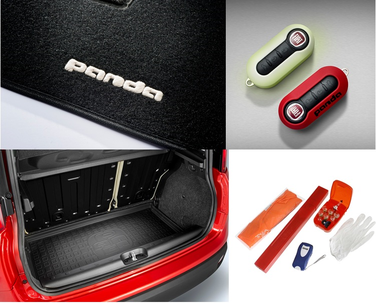Kit Courtoisie avec tapis de sol et coques de clé fiat