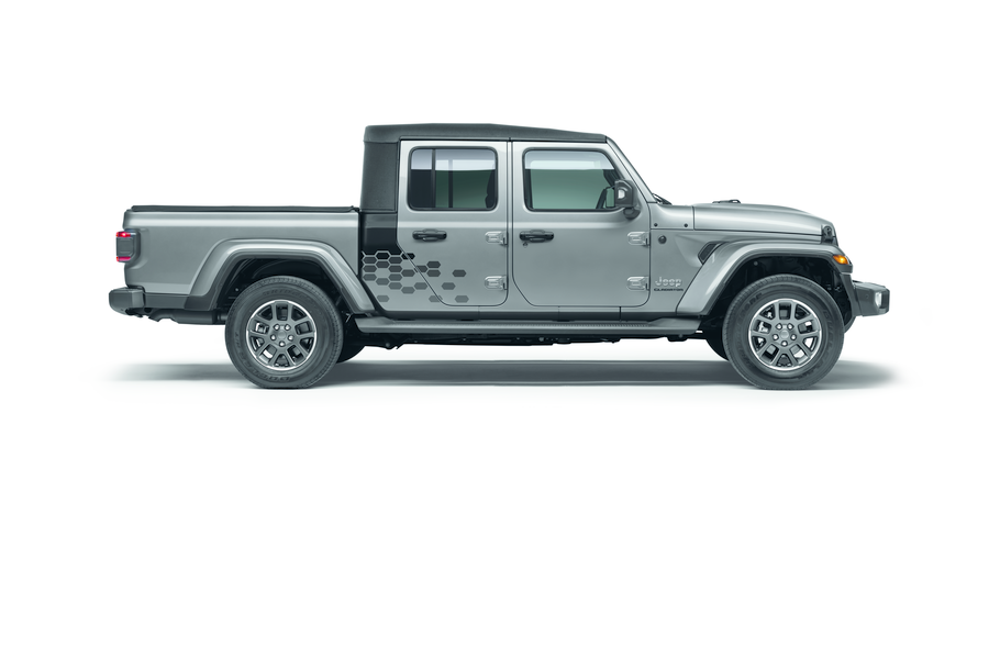 ADESIVO LATERALE - ESAGONI jeep