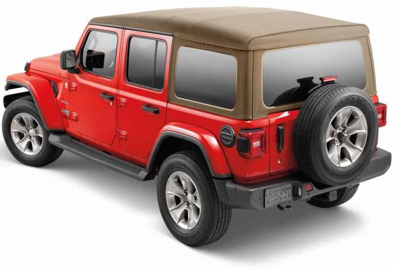 SOFT TOP PREMIUM TABACCO 4 PORTE  jeep