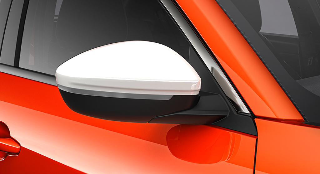 Carcasas de retrovisor exterior - Blanc Banquise fiat