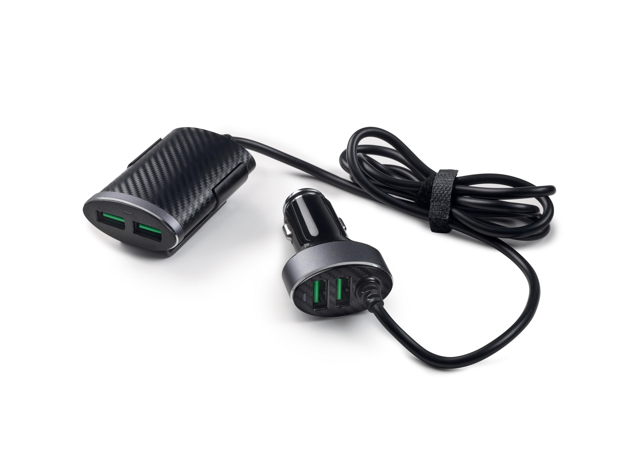 Caricatore 12V con 2 USB anteriori e 2 USB posteriori  jeep