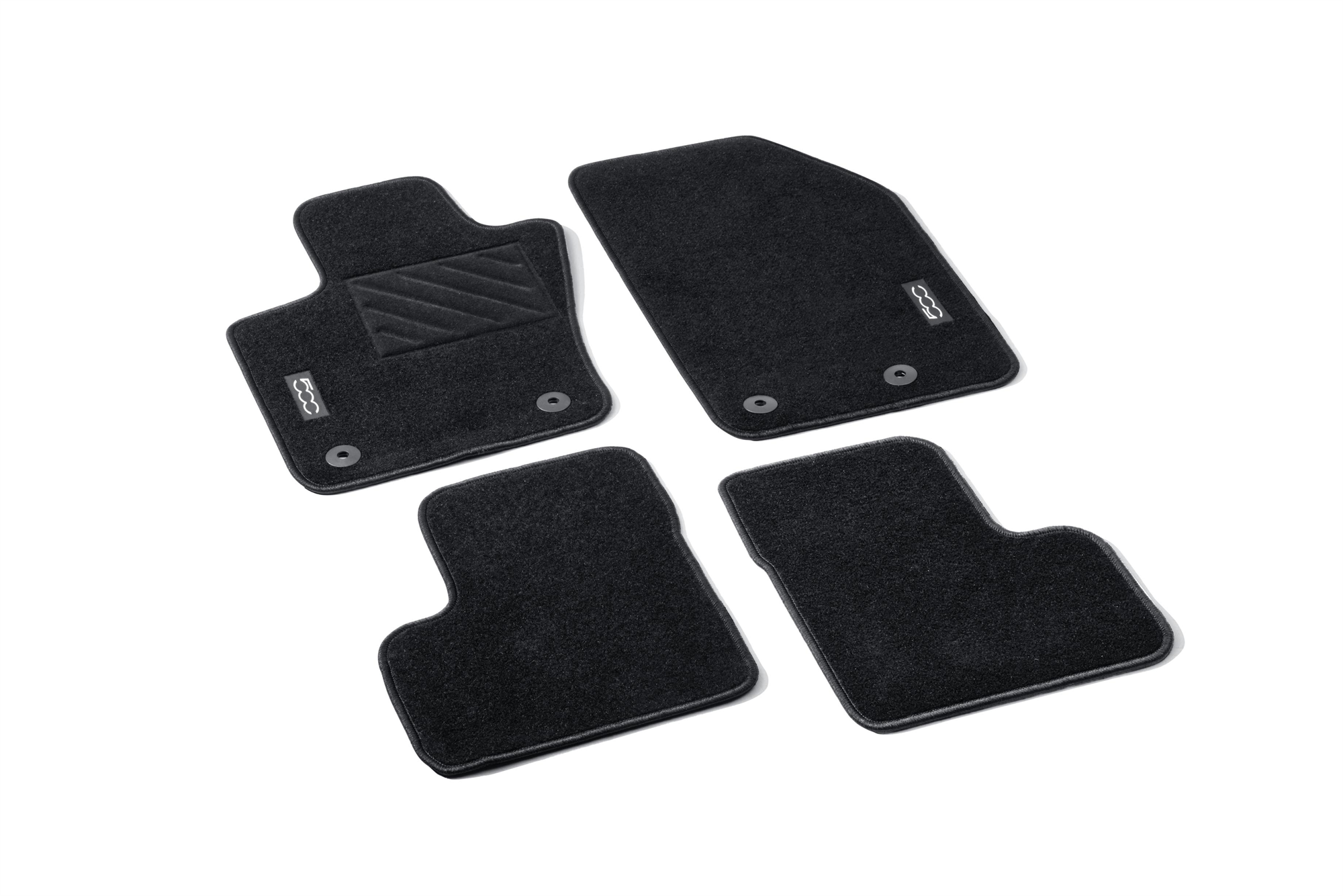 Tappeti In Moquette Dilour Con Logo 500 Con Bottoni Lato Passeggero Fino A Telaio Zfa3340000P753302 undefined