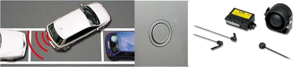 Kit allarme antifurto e sensori di parcheggio per Fiat Panda  fiat