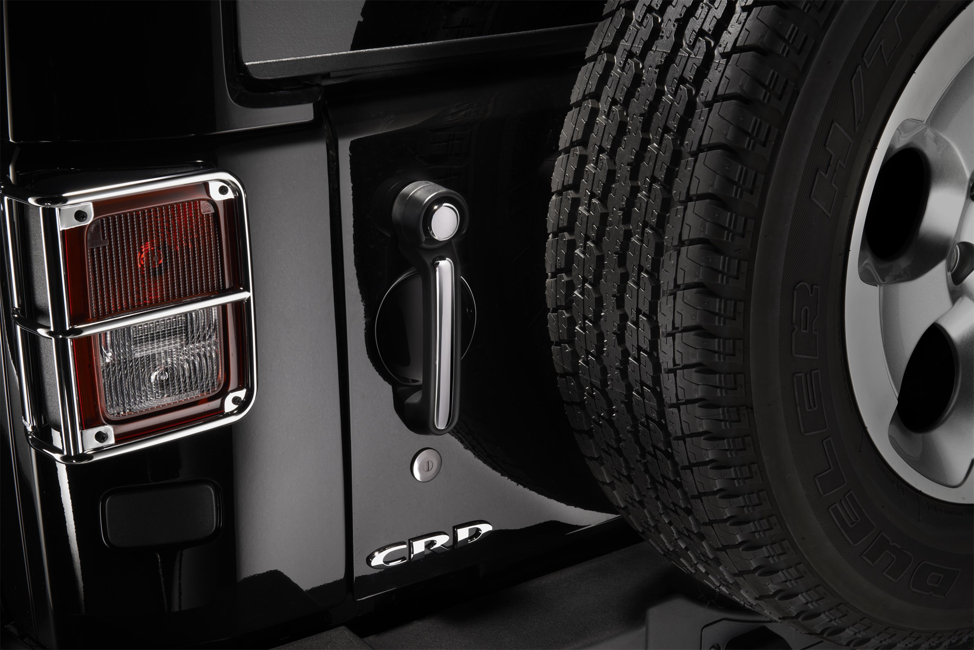 Rivestimenti cromati per maniglie  jeep