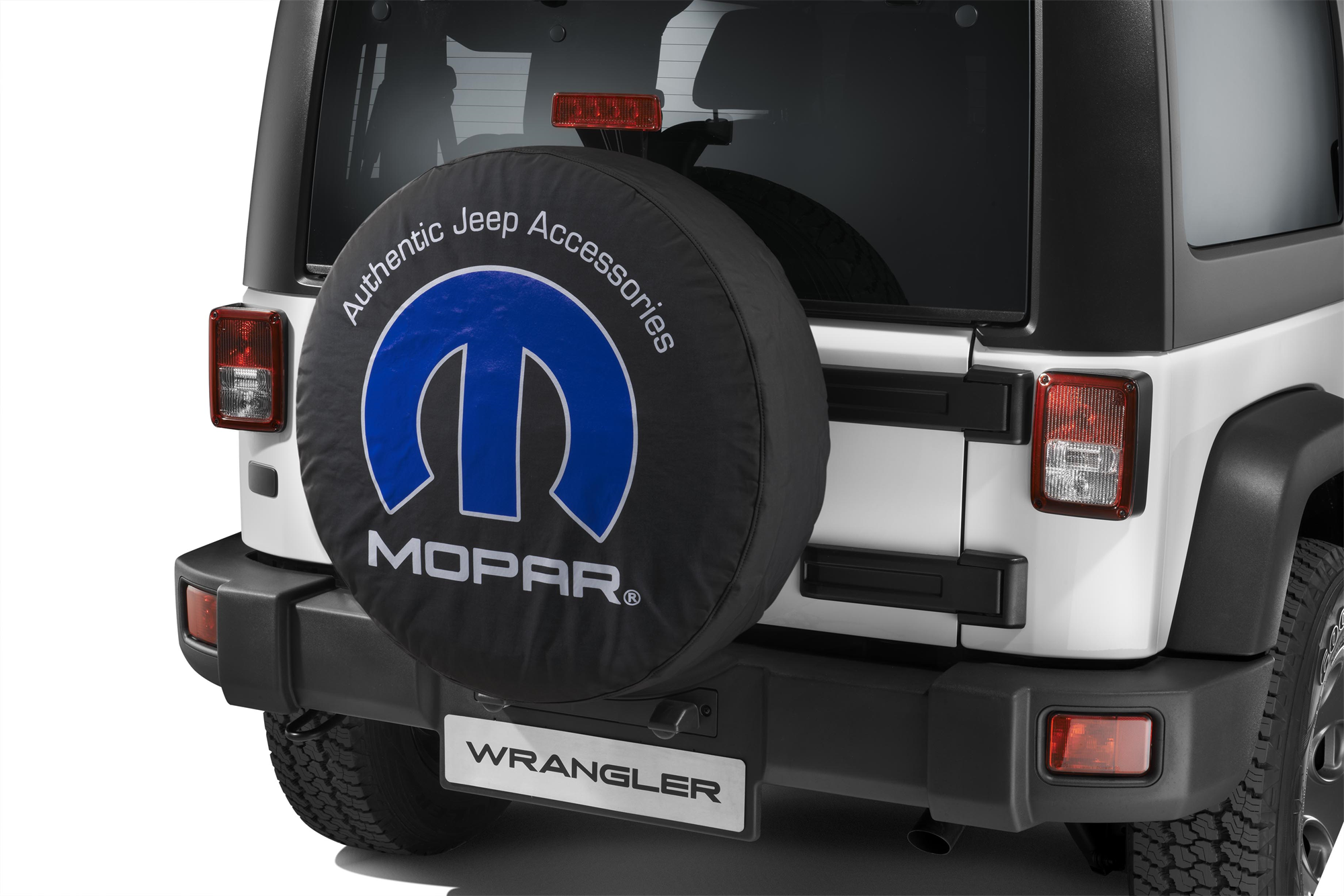 Copri ruota di scorta con logo MOPAR   jeep
