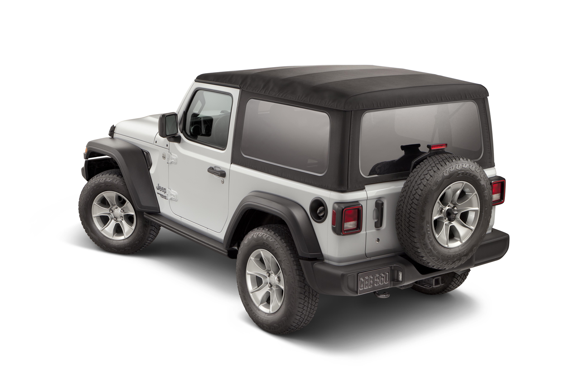 SOFT TOP NERO CON FINESTRINI SCURI - 2 PORTE  jeep