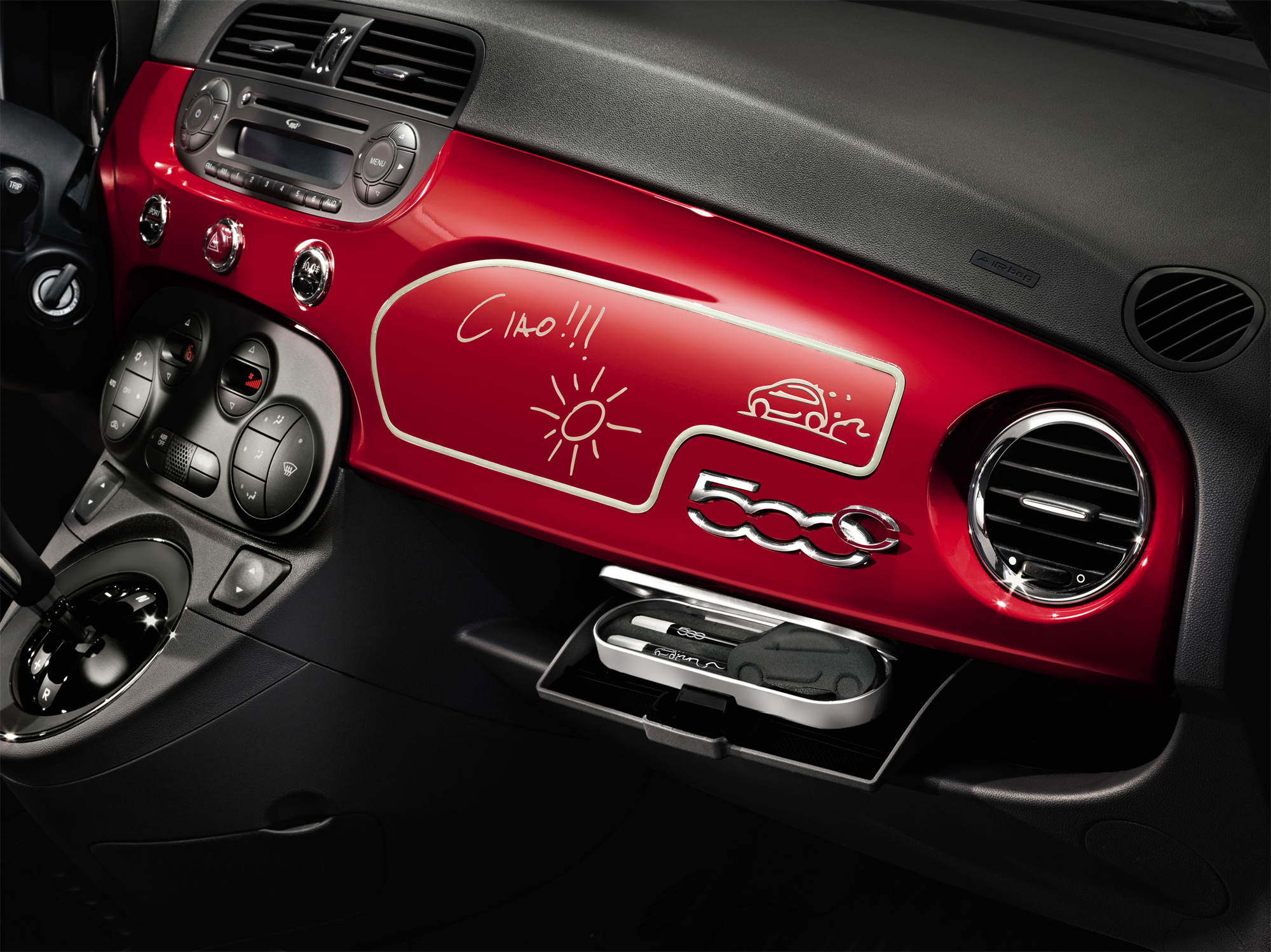 Schreibtafel für dunkles Armaturenbrett für Fahrzeuge mit Rechtslenkung  undefined