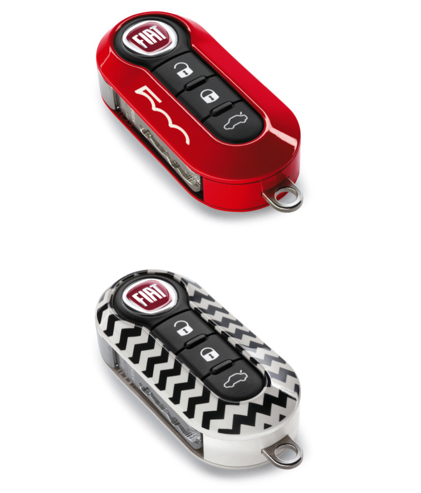 Kit cover chiavi per Fiat 500  fiat