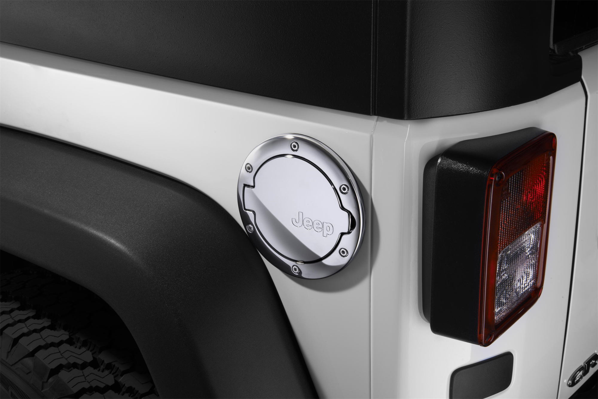 Tappo carburante cromato con logo Jeep  undefined