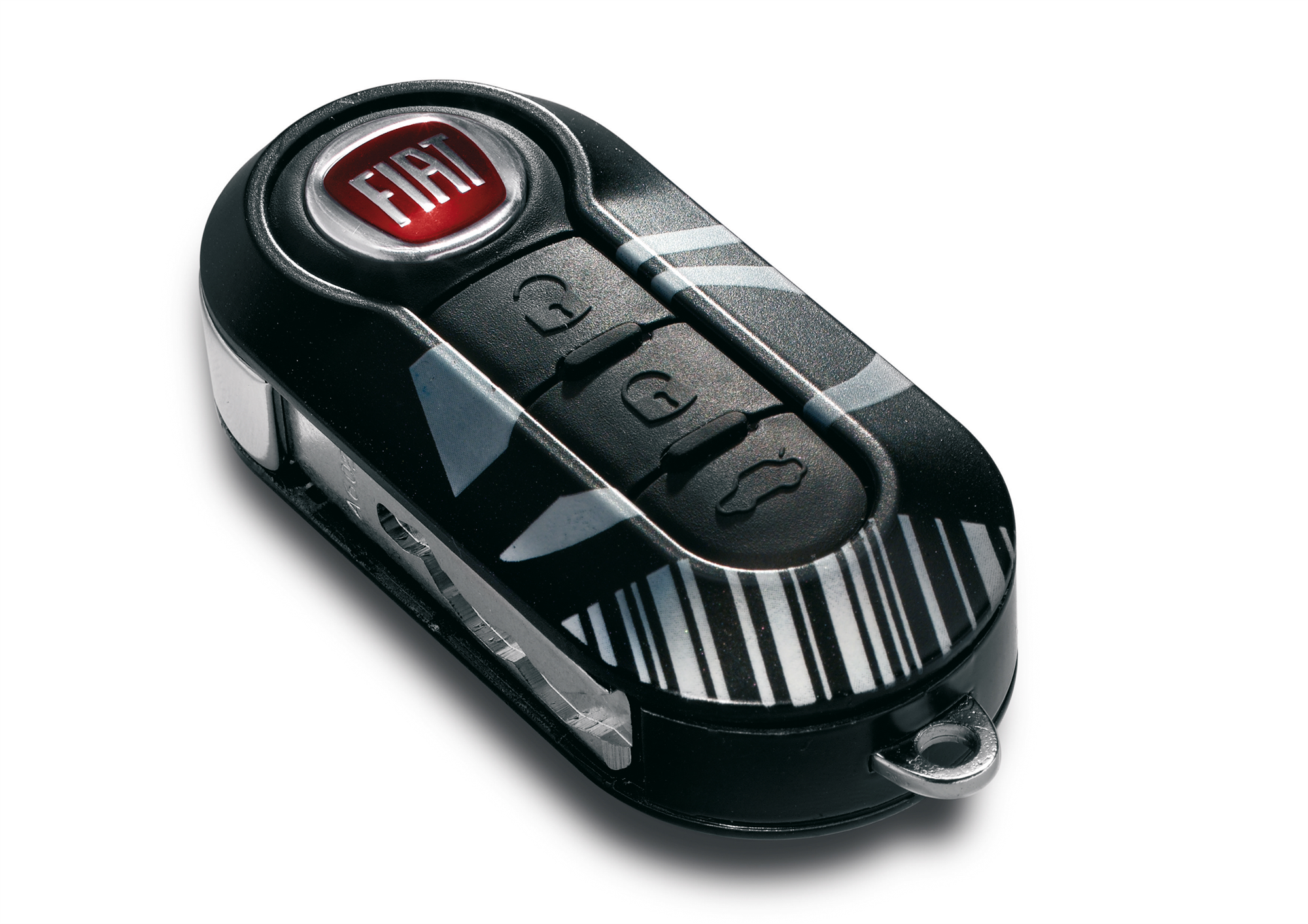Kit cover chiavi codice a barre per Fiat 500  fiat