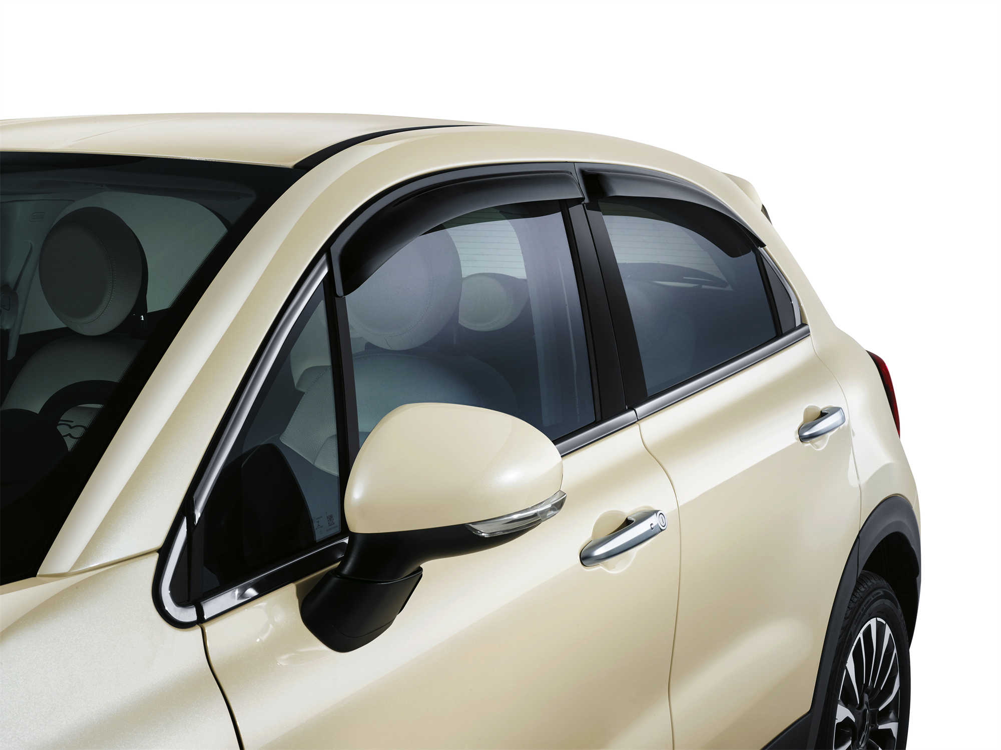 DEFLETTORI ARIA FINESTRINI PER FIAT 500X  undefined