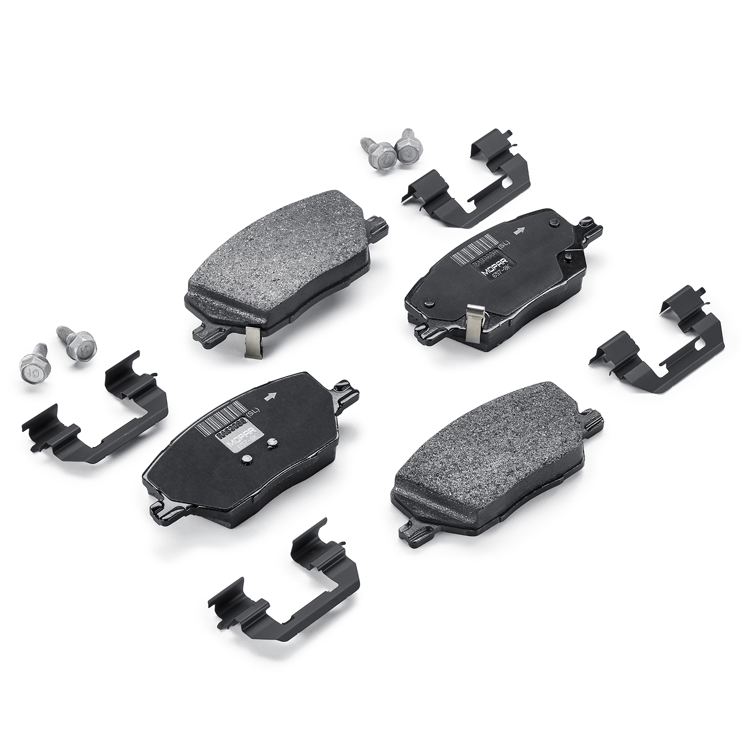 Plaquette de frein à disque arrière (jeu de 4 pièces) pour Alfa Romeo Giulietta undefined