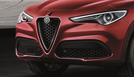 Griglia Con Inserto ''V'' In Carbonio  undefined