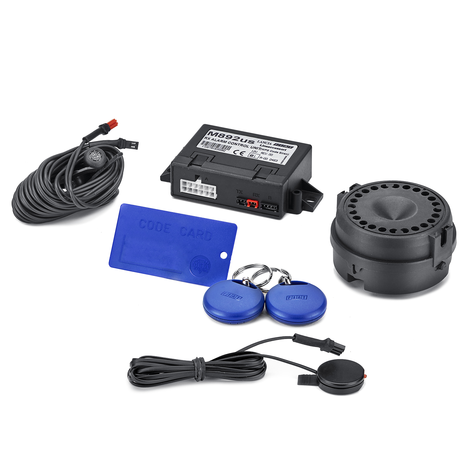 Sistema antirrobo de alarma volumétrica para Fiat Panda  fiat