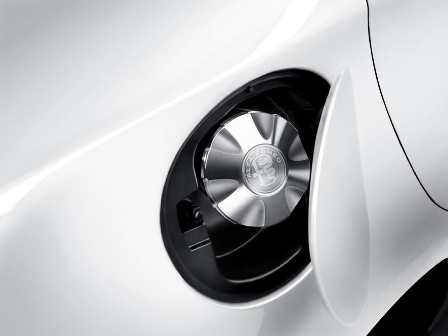 Tapón de combustible de aluminio con logo Alfa Romeo para Alfa Romeo Giulietta  undefined