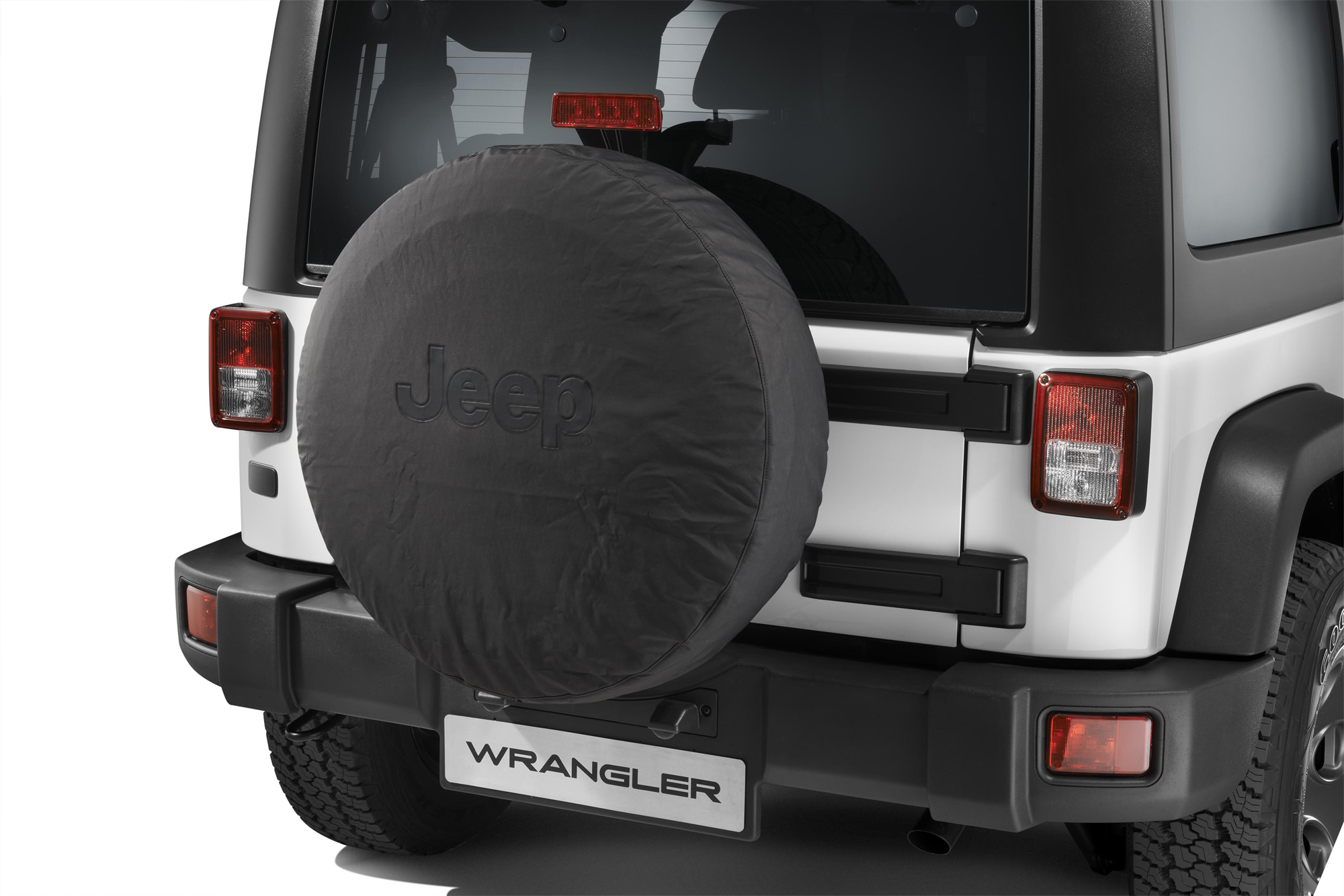 Copri ruota di scorta con logo Jeep grigio  jeep