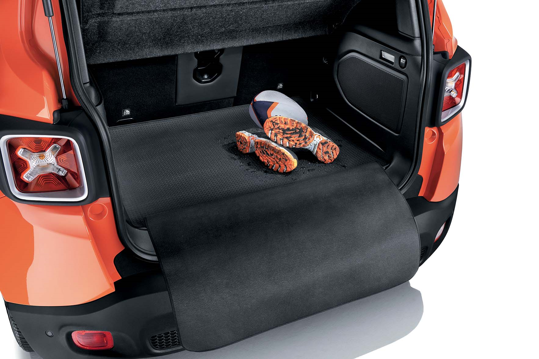 Tappeto Per Vano Baule Reversibile Con Fascia Di Protezione  jeep