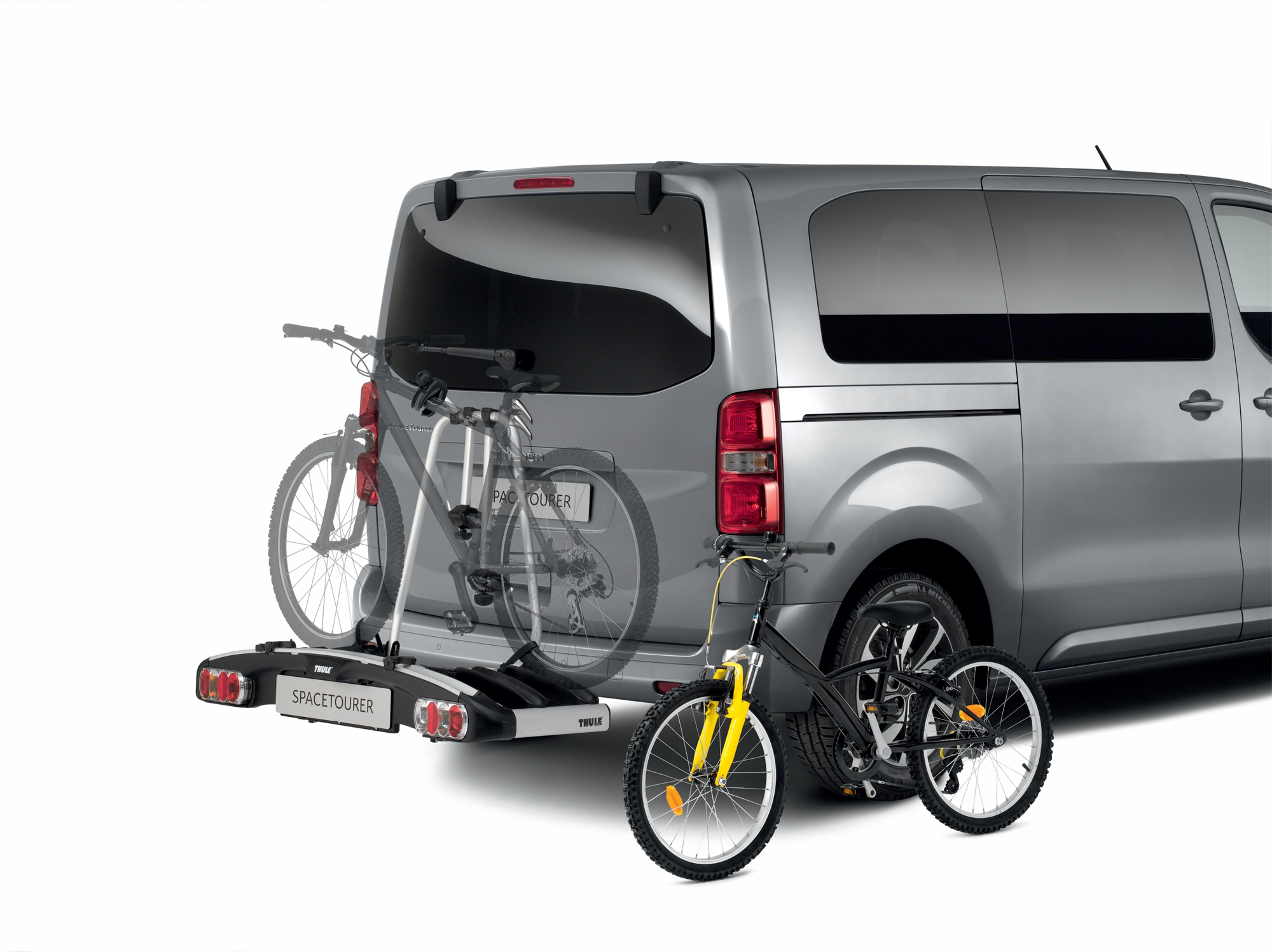 Portabiciclette su gancio traino 3 bici  fiat