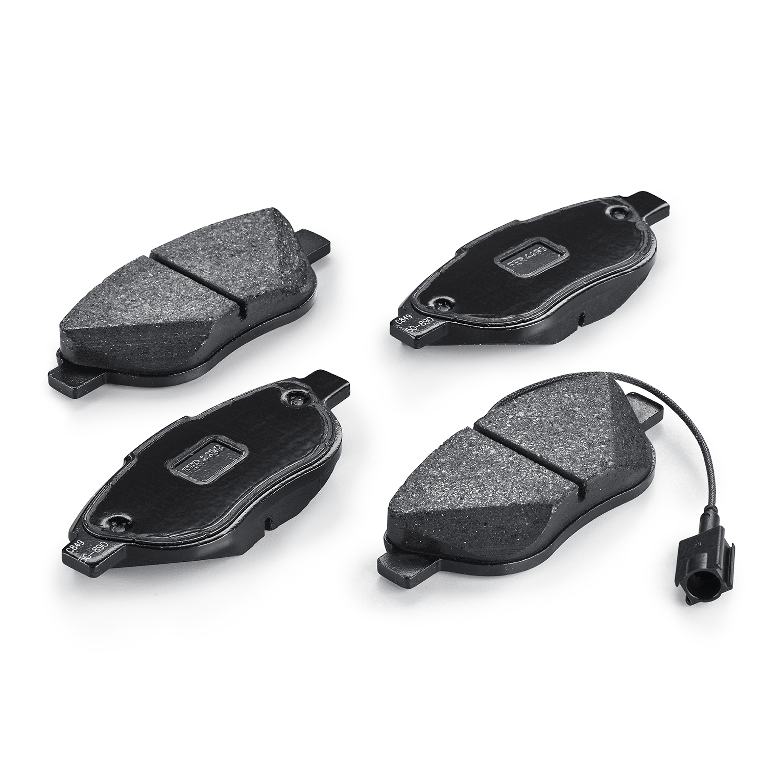 Plaquette de frein à disque avant (jeu de 4 pièces) pour Alfa Romeo 159 undefined