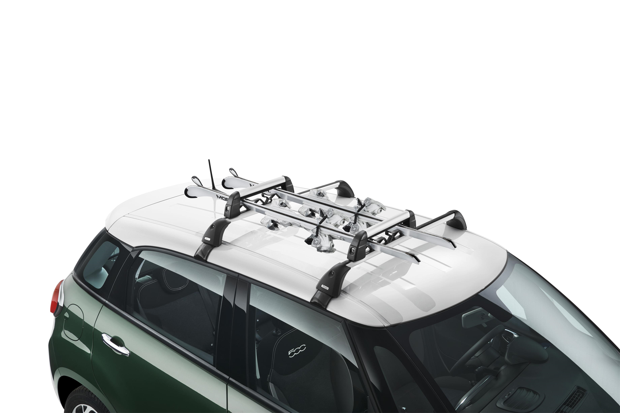 Portasci e portasnowboard per barre portatutto  fiat