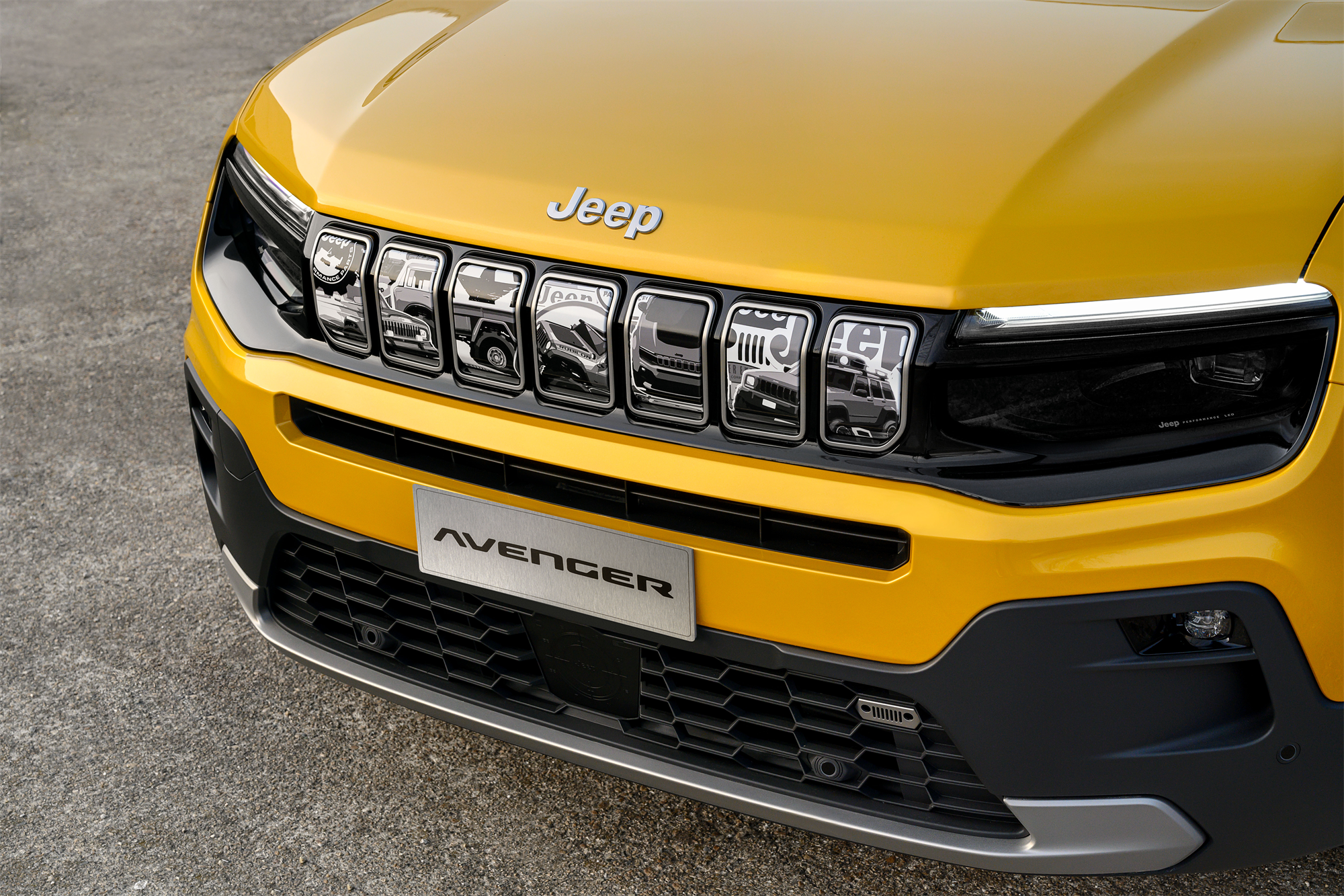 Grafica griglia anteriore - Jeep Heritage  undefined