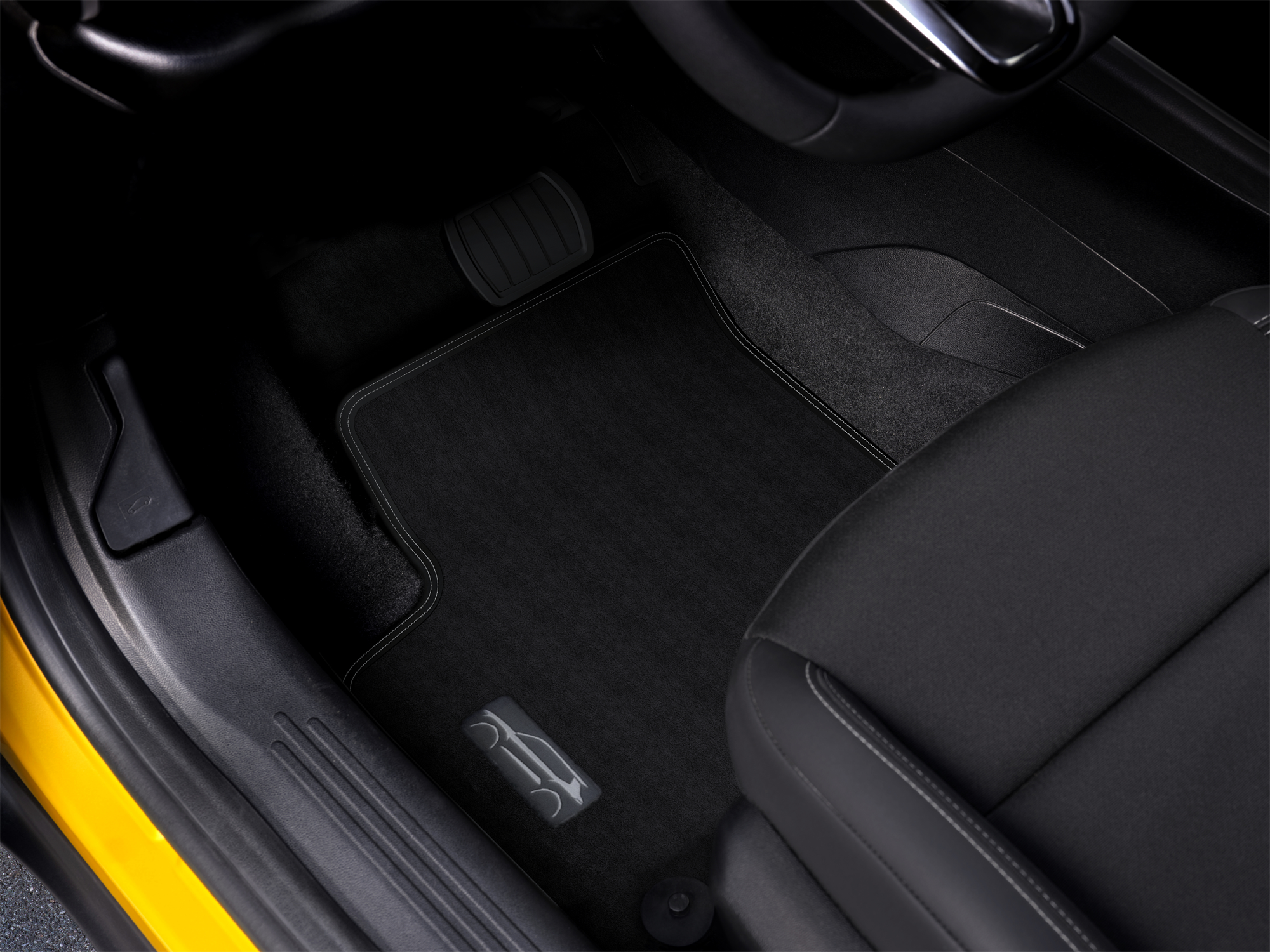 Tapis de sol en moquette  jeep