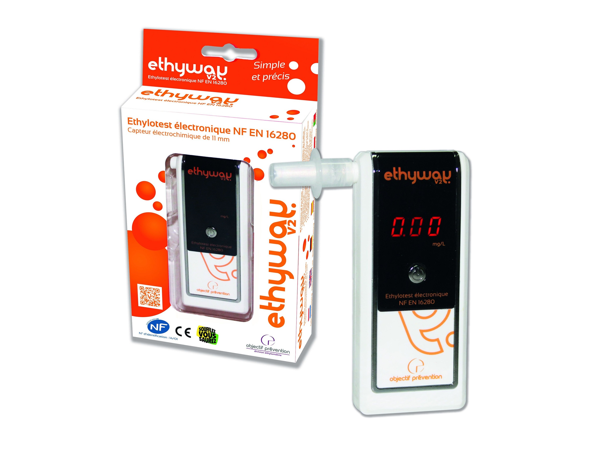 Etilometro elettronico portatile  fiat