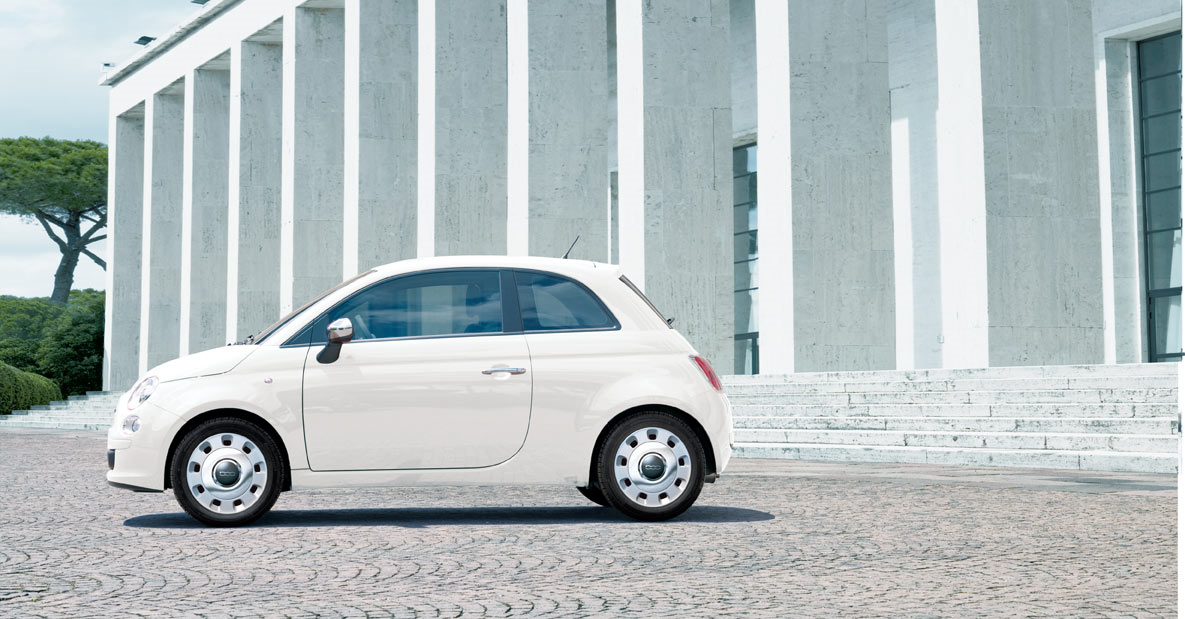 Kit d'enjoliveurs style vintage pour roues de 15'' Fiat 500  undefined