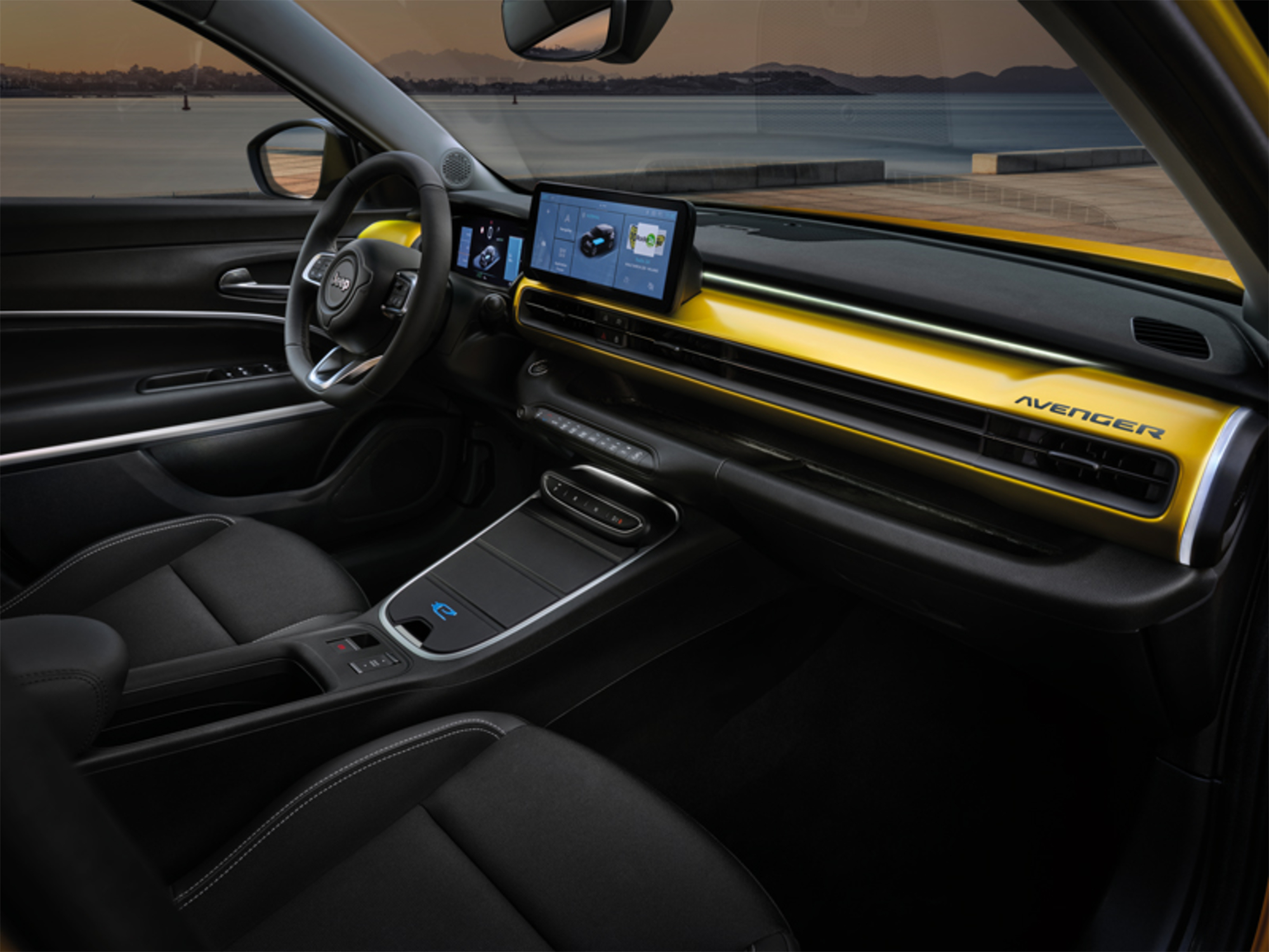 Tappetino in gomma per area portaoggetti anteriore- GUIDA A SX  undefined