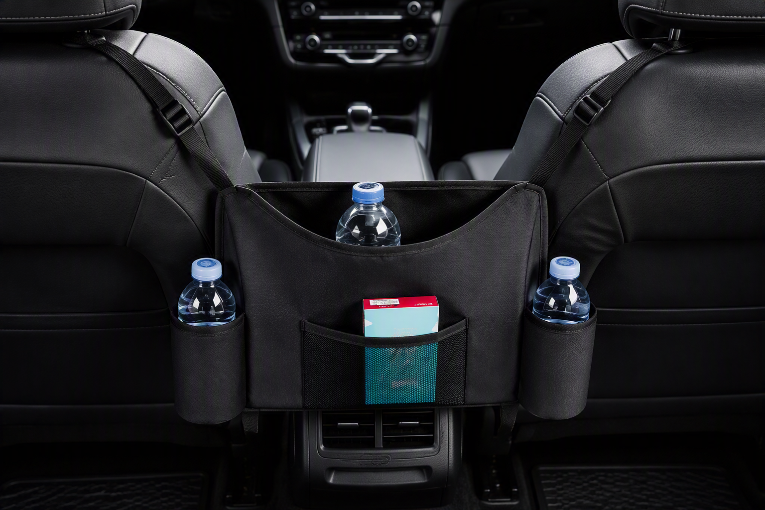 Separador para coche con compartimento de almacenamiento undefined