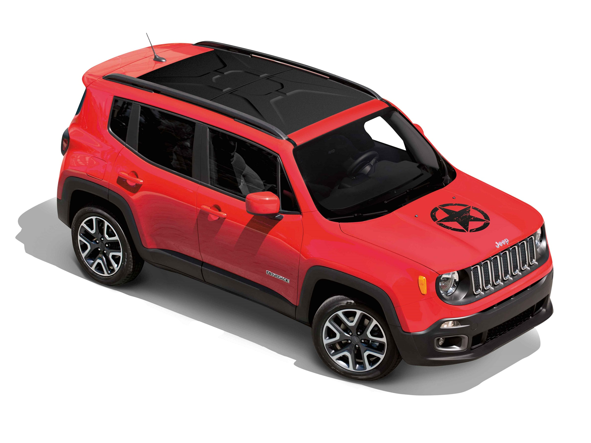 Adhesivo Para Capó Estrella Us Army jeep