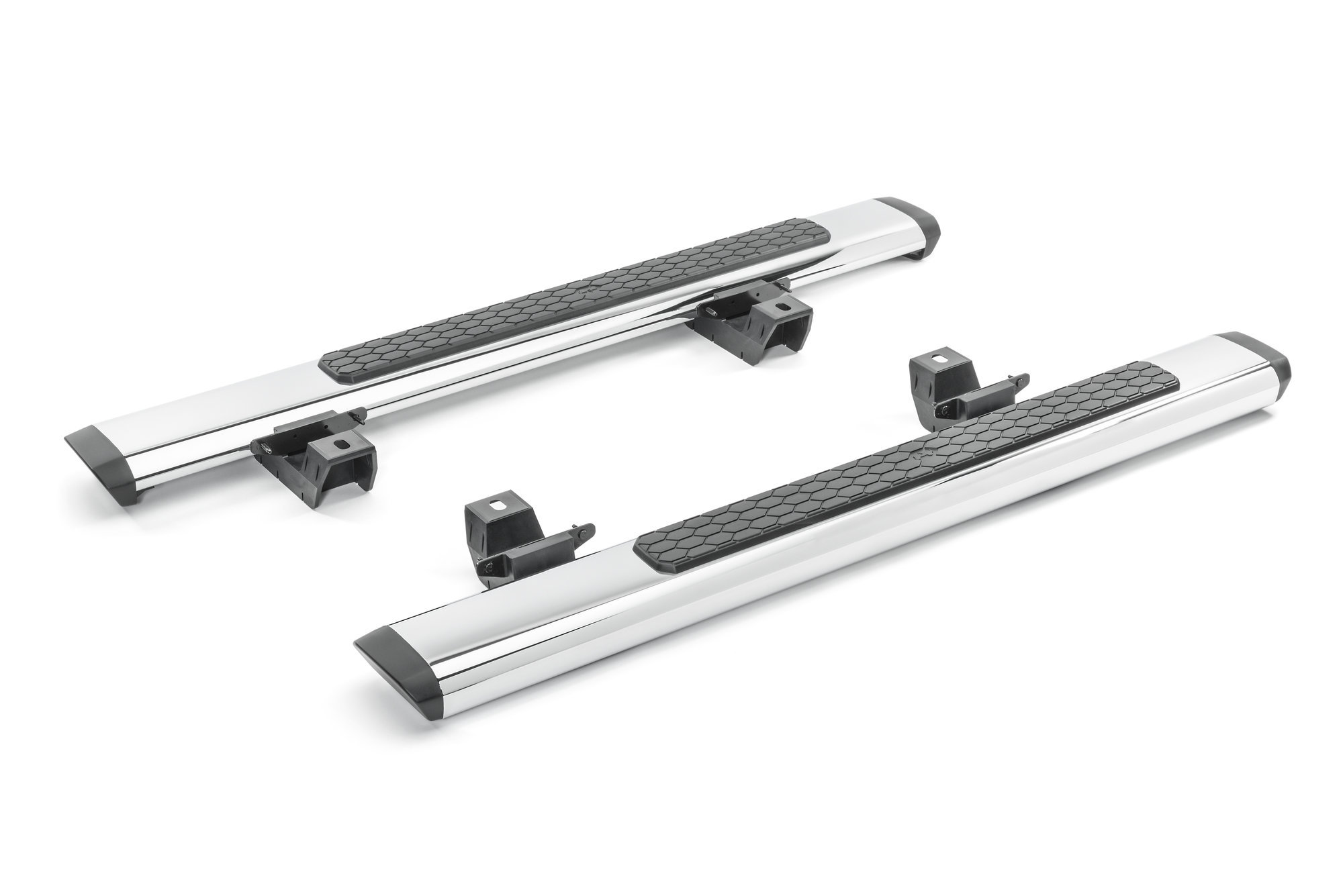 Runde Trittbretter verchromt - 2-Türer jeep