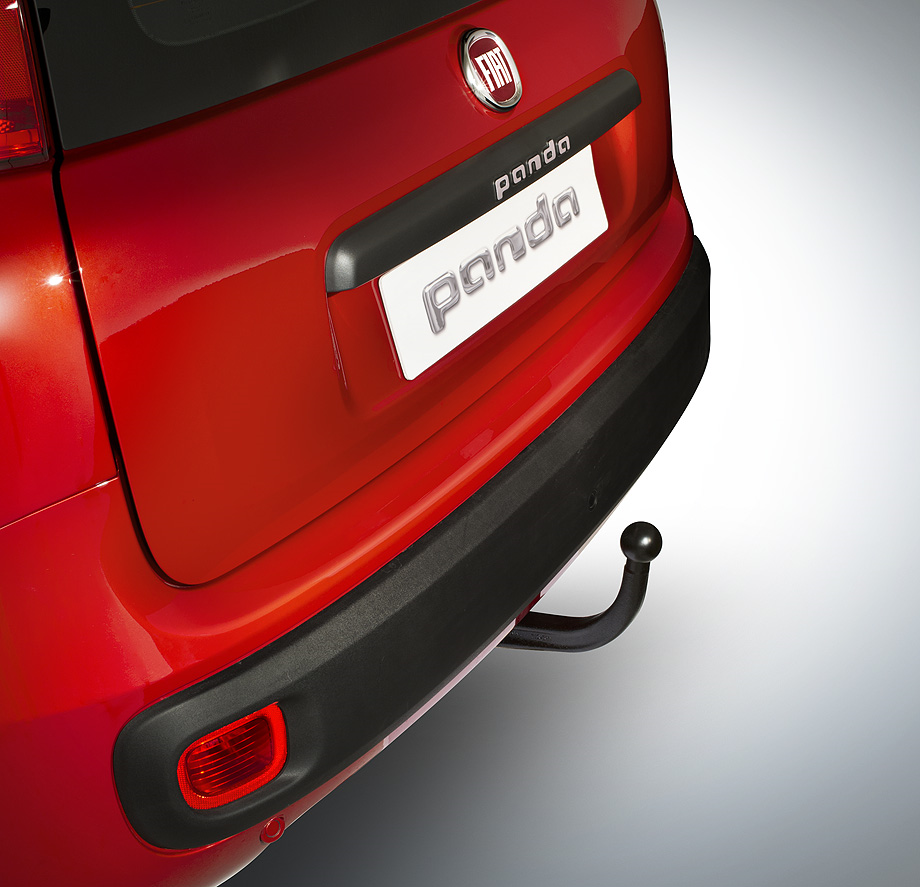 Gancho de remolque extraíble escamoteable fiat